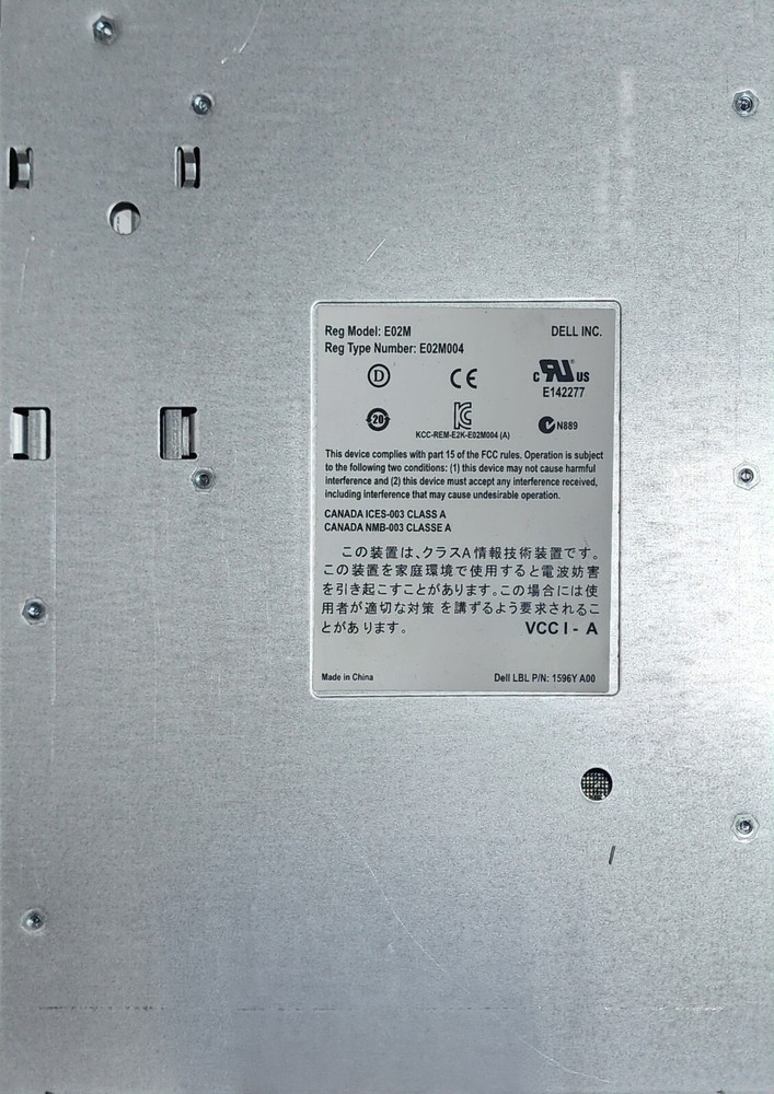 GENUINE Dell E02M PowerVault E02M004 iSCSI Controller 0CG87V CG87V (Y1606)