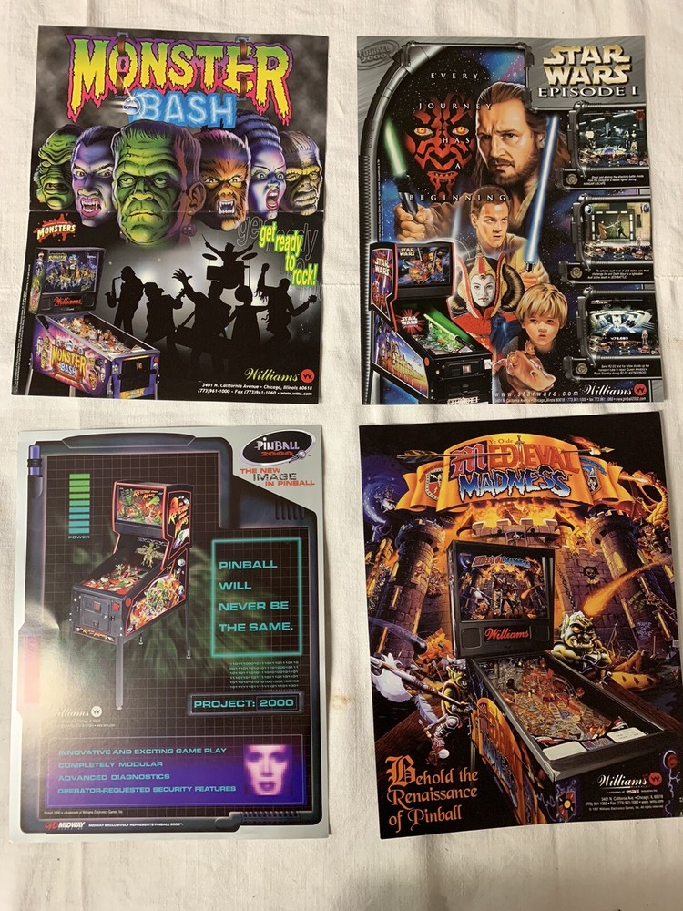 Williams Pinball Brochure Brochure