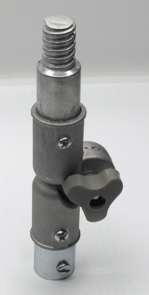 Extension Pole Angle Adapter - Fits all standard threaded poles.  All metal.  A