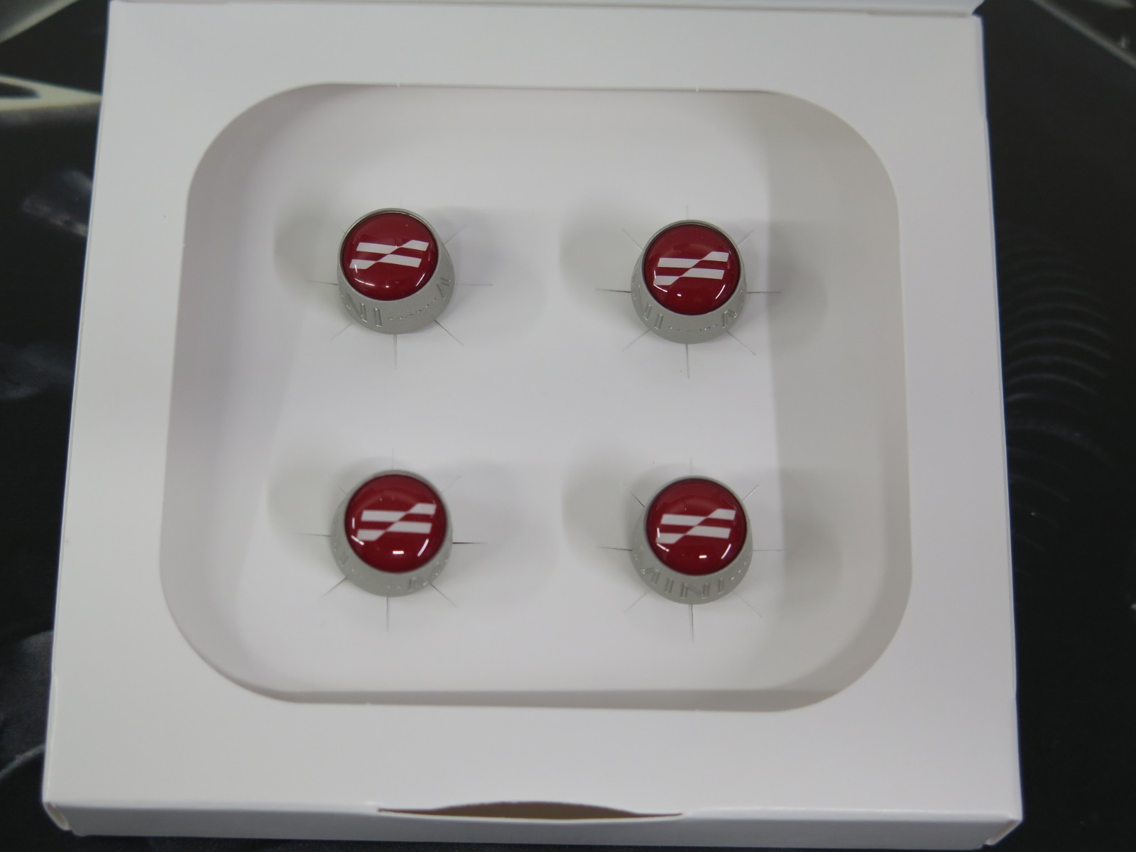 OEM MINI Cooper JCW Valve Stem Caps 36115A96C26