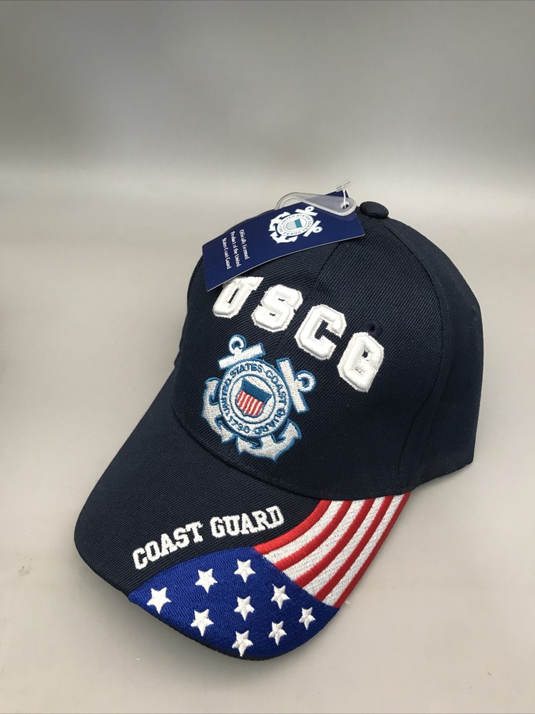 USCG Coast Guard Cap Hat Baseball Hat Cap embroidered One Size New