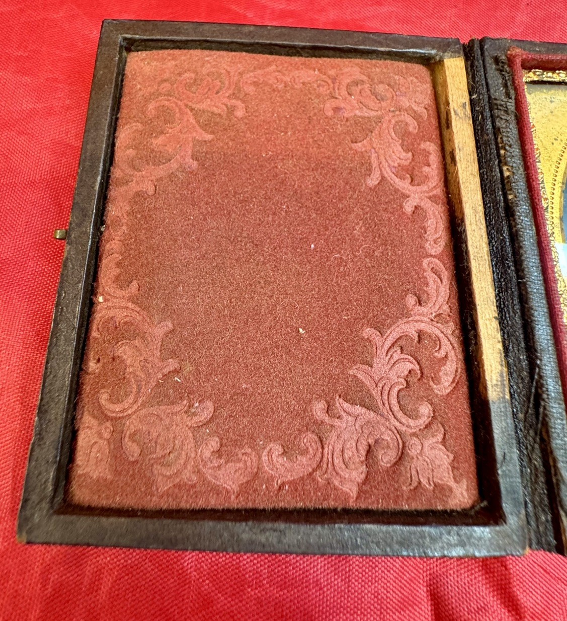 Antique 1/9 Plate Ambrotype Early Civil War Confederate Soldier Uniform Photo NC