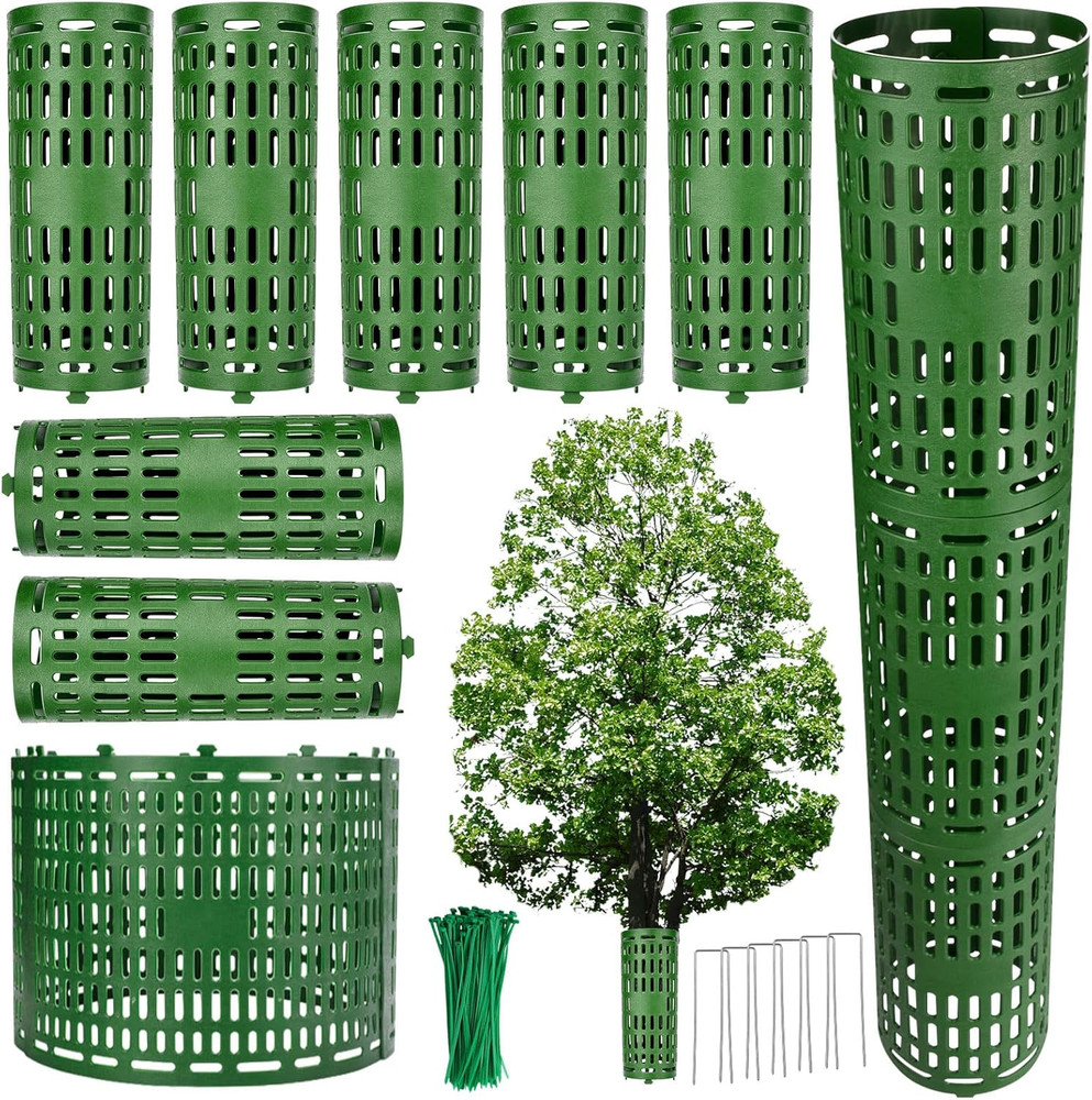 7 Pack Tree Trunk Protector Guard, Expandable Tree Wraps to Protect Bark, Heavy
