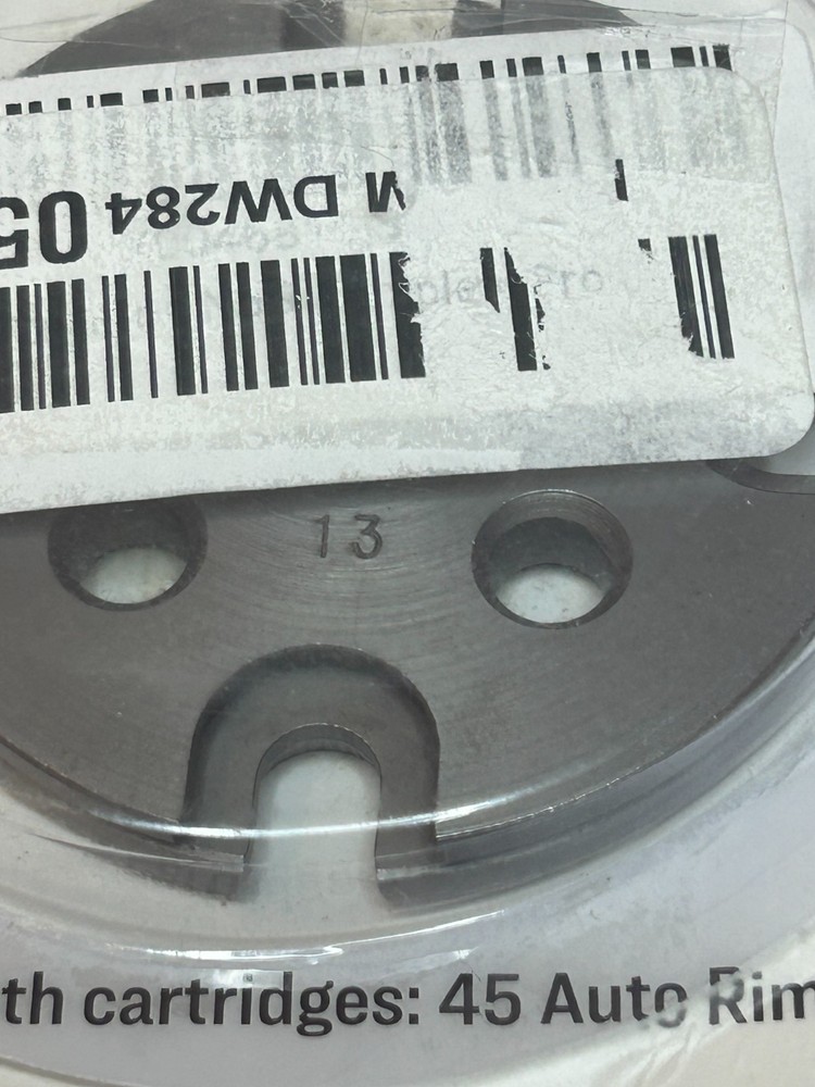 Lee Pro 1000 Progressive Press Shellplate #13 45 Auto Rim