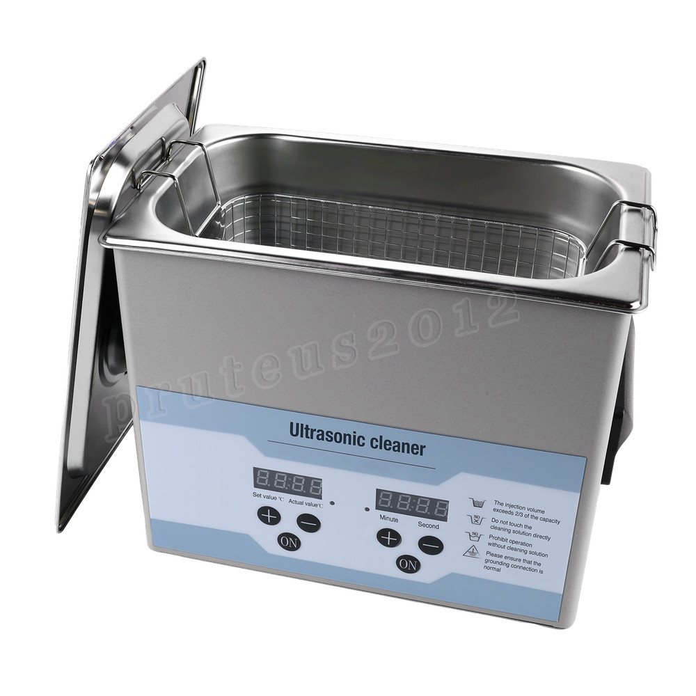3.2L Ultrasonic Cleaner with Timer Heating Machine Sonic Cleaner