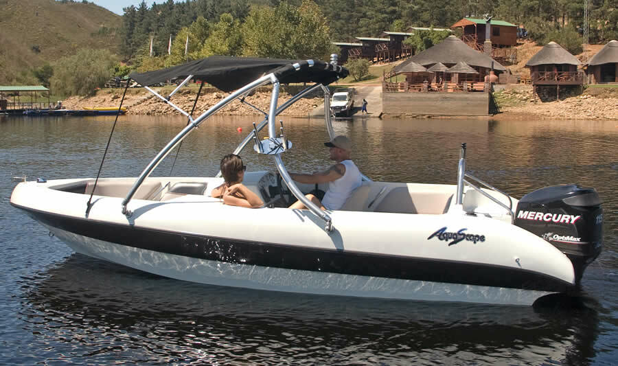 Origin Advancer Wakeboard Tower Black + Foldable Tower Bimini Top 5 Yrs Wty