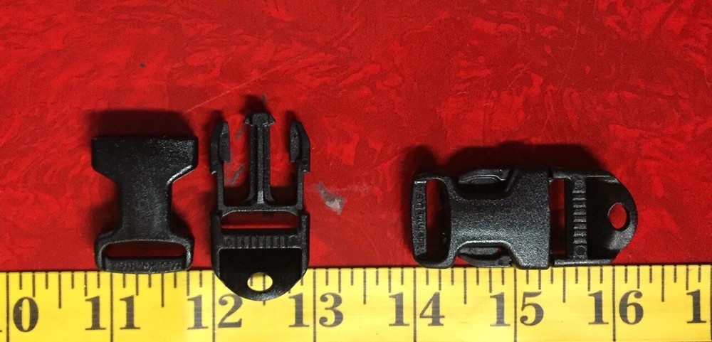 3/4 Inch Width Side Release Plastic Buckles Nexus 3/4" adjustable buckle