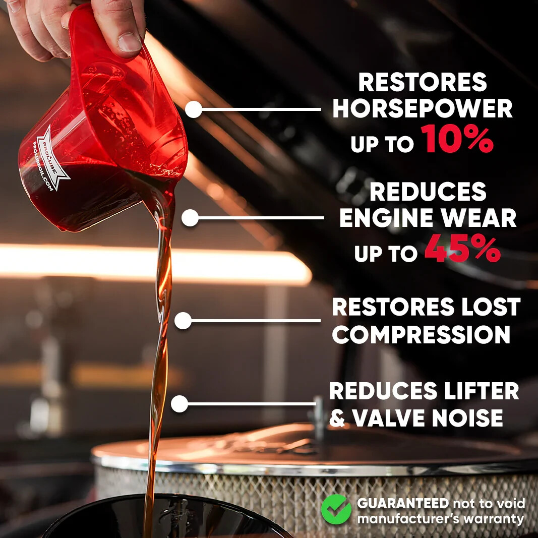 Prolube Oil Treatment 16 OZ, Increases horsepower, lowers operating temperatures