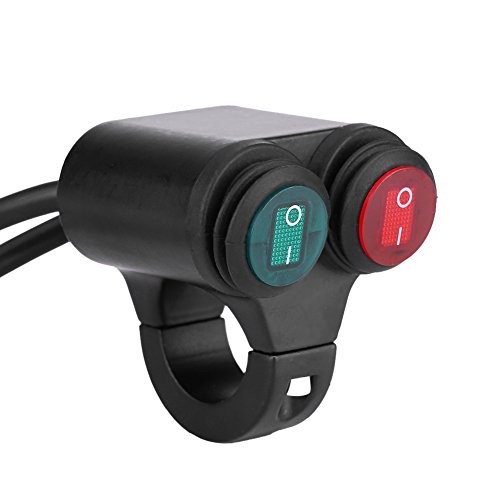 Motorcycle ON/Off Switch, 22mm Universal Motorcycle Handlebar Headlight Model D
