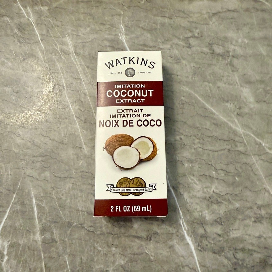 Watkins Imitation Coconut Extract – 2 fl oz – Sealed – Baking Flavoring