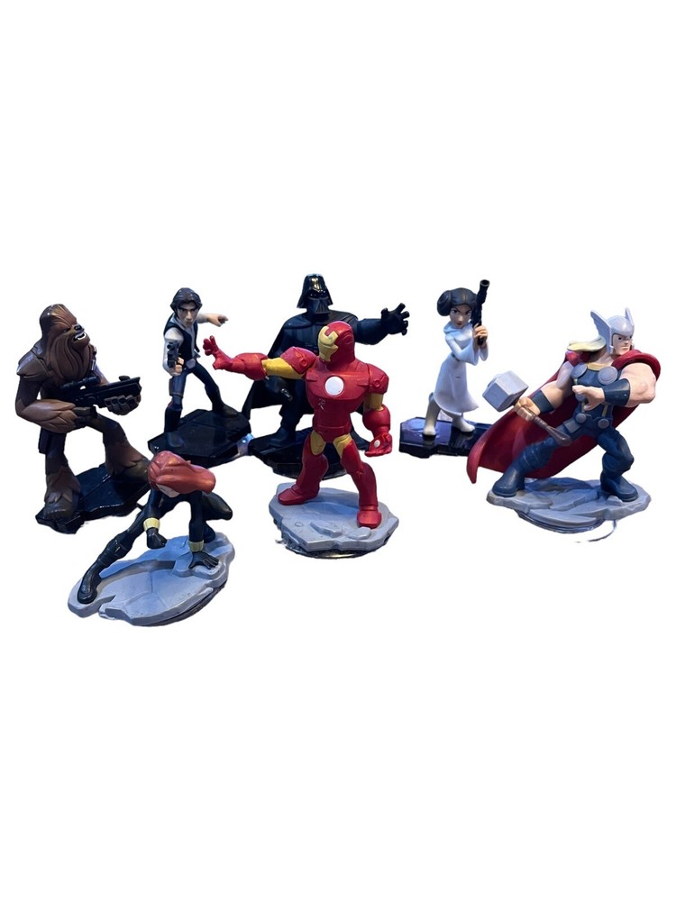 Lot 7 Disney Infinity Figures