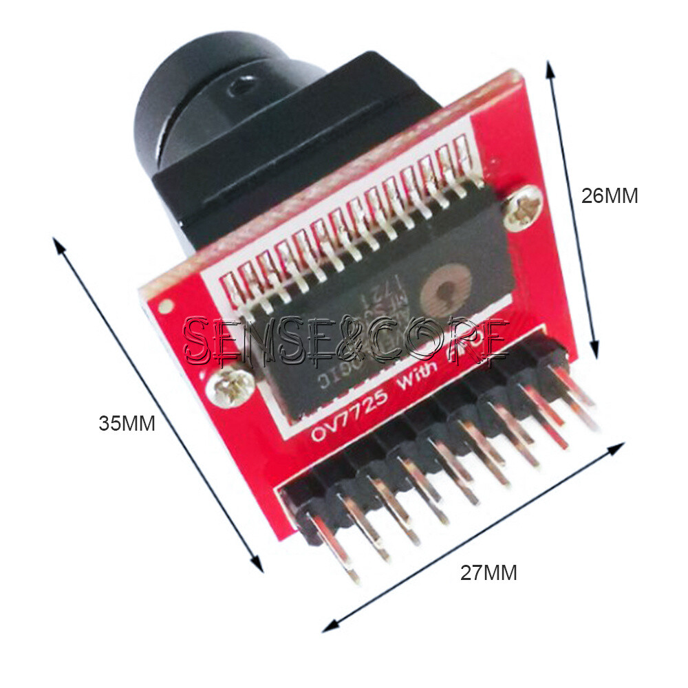 OV7725 1/4" 640x480 Camera Module 30W Pixels w FIFO STM32 Driver Replace OV7670-