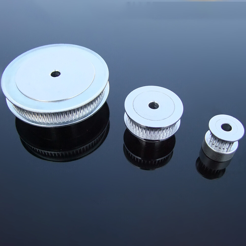 GT2 6mm Timing Belt Tooth Idler Drive Pulley 16 20 48 60 80T Bore 3-14mm Pulley