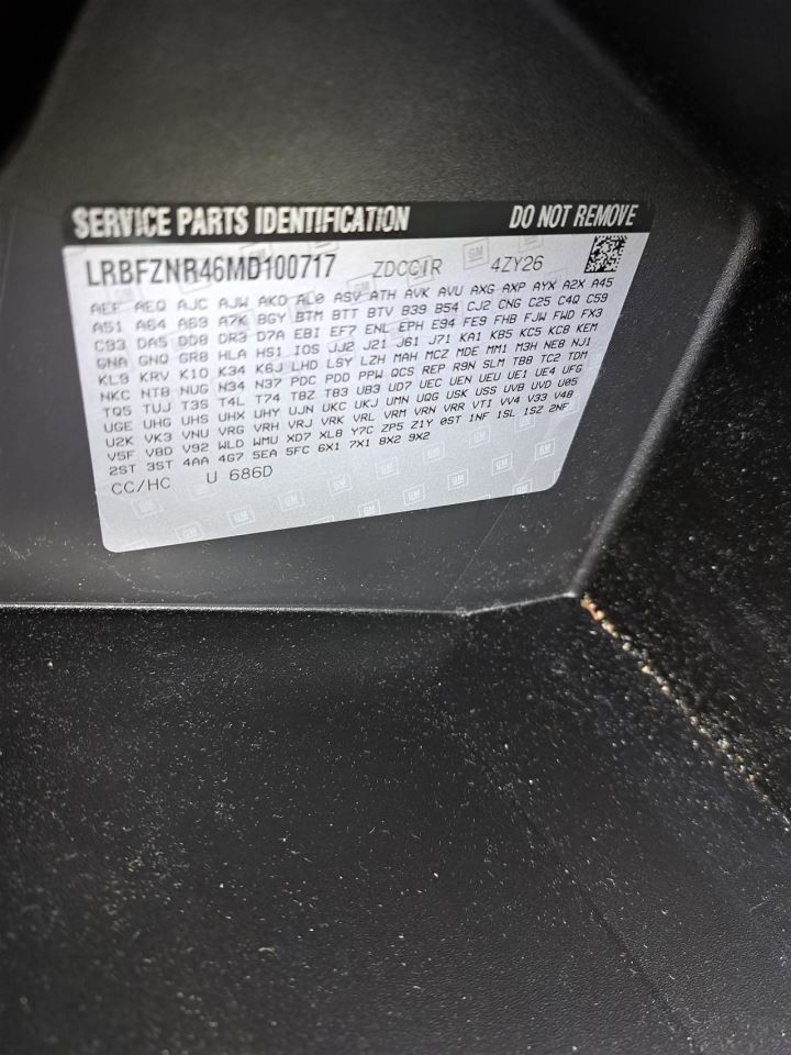 Rear 2021 Envision Camera/Projector Sku#4387866