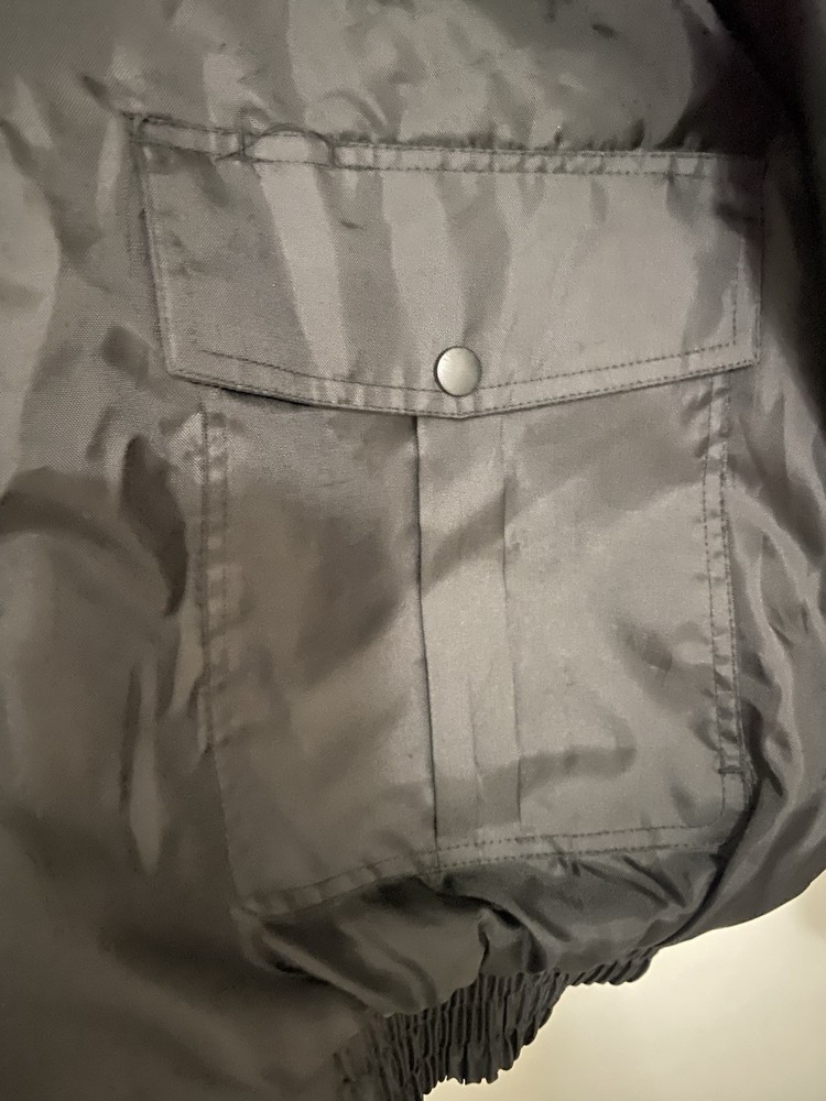 ALLIED UNIVERSAL Security Services Jacket Coat Lined 3XL Black Pocket