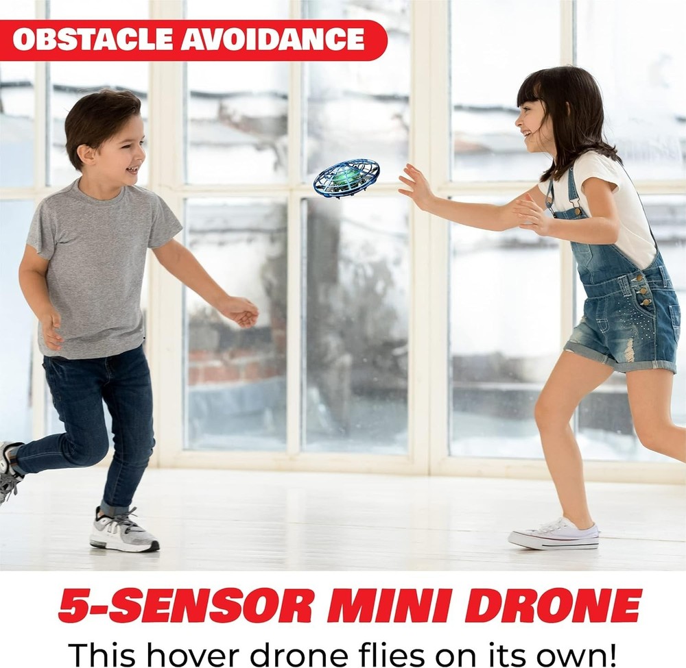 Scoot Mini Drone with 360° Obstacle Avoidance - Joyful Indoor Play for Kids