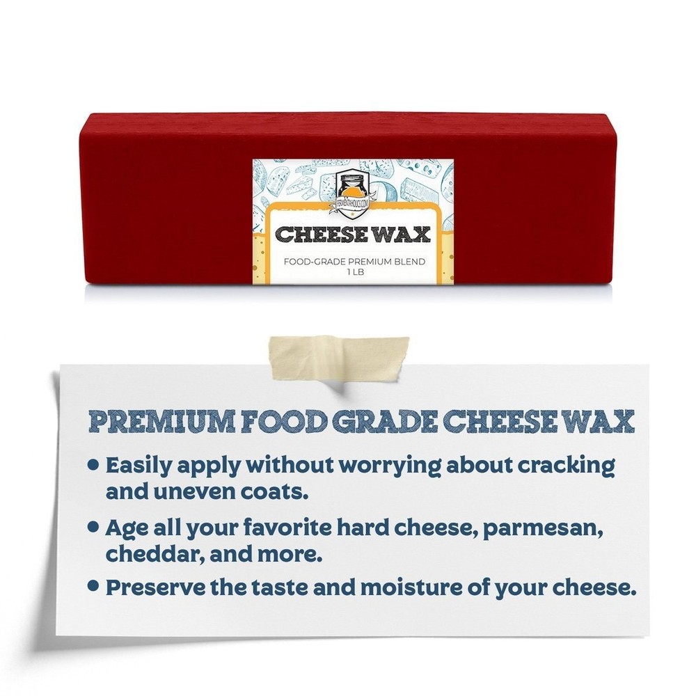 Cheese Wax, Red - 1 lb