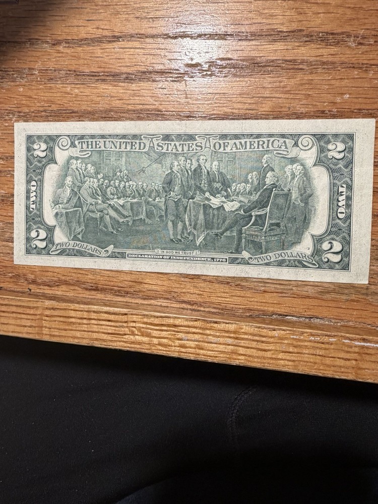 1976 $2 TWO DOLLAR BILL Star Note ⭐️( SAN FRANCISCO L ) UNCIRCULATED