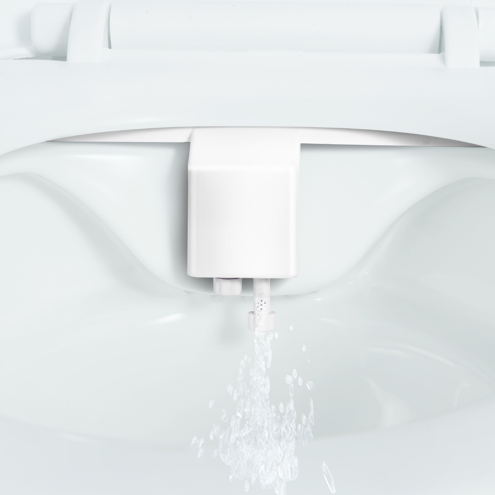 VEVOR Bidet Attachment for Toilet Dual Nozzles Adjustable Pressure Non-Electric