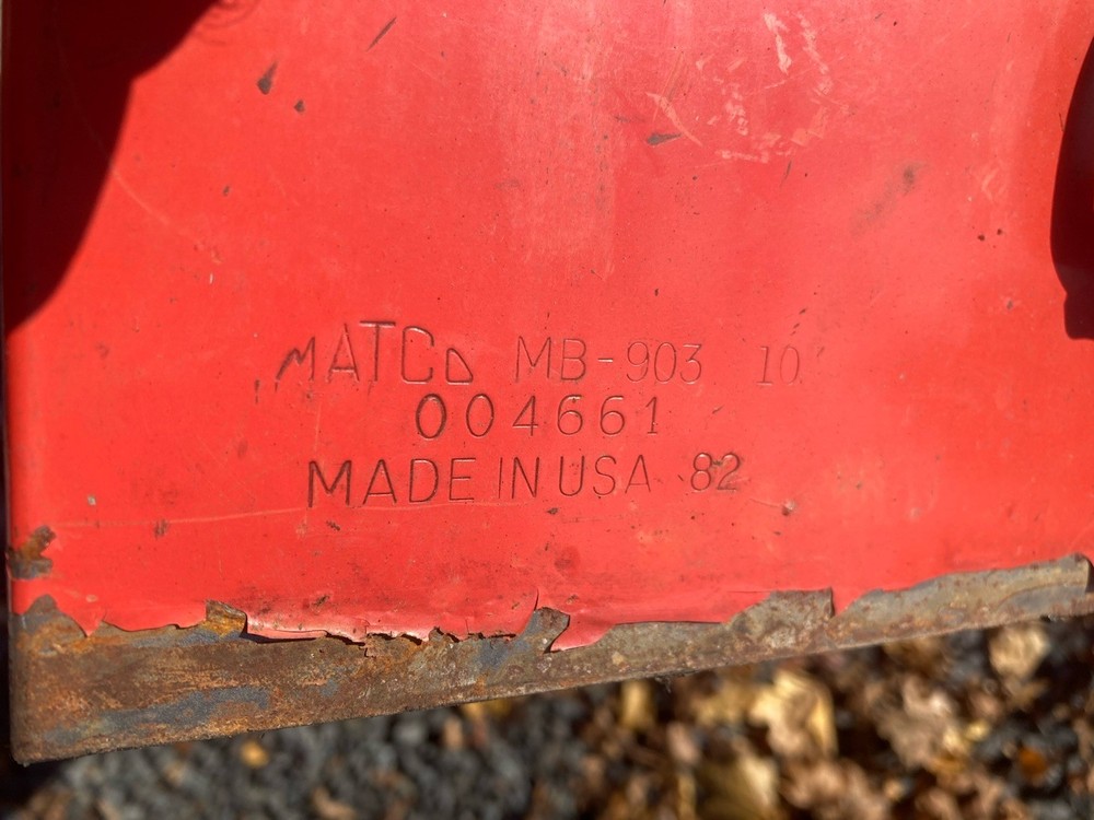 Vintage Original 1982 Matco Middle Intermediate Tool Stack Toolbox Box MB 903