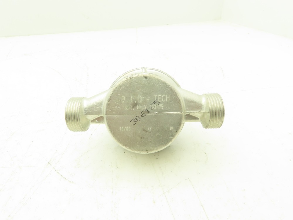 Bio-Tech 150175 Flow Meter Sensor 24VDC R3/4" 50L/min