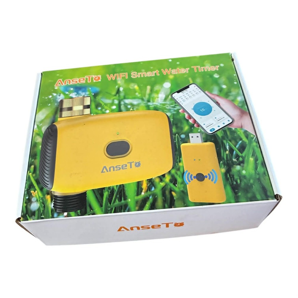 WiFi Smart Water Timer Hose Sprinkler Controller App Remote Rain Delay Alexa Gar