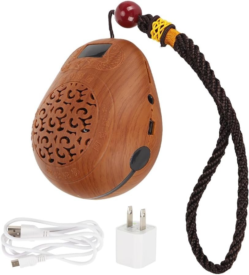 Buddhist Prayer Machine, Buddha Machine Plastic Rechargeable Scripture Play T...
