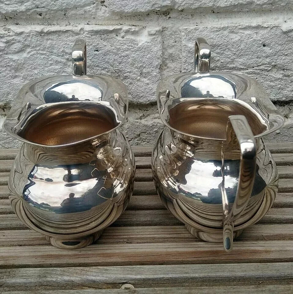 Georgian Style Silver Plated Tea Set.