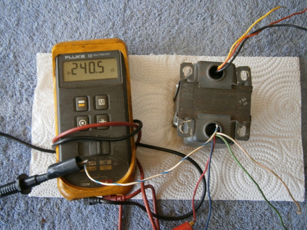 DYNACO Z 237 AUDIO OUTPUT TRANSFORMER, 8k push pull Ultra Linear SHOWN TESTING