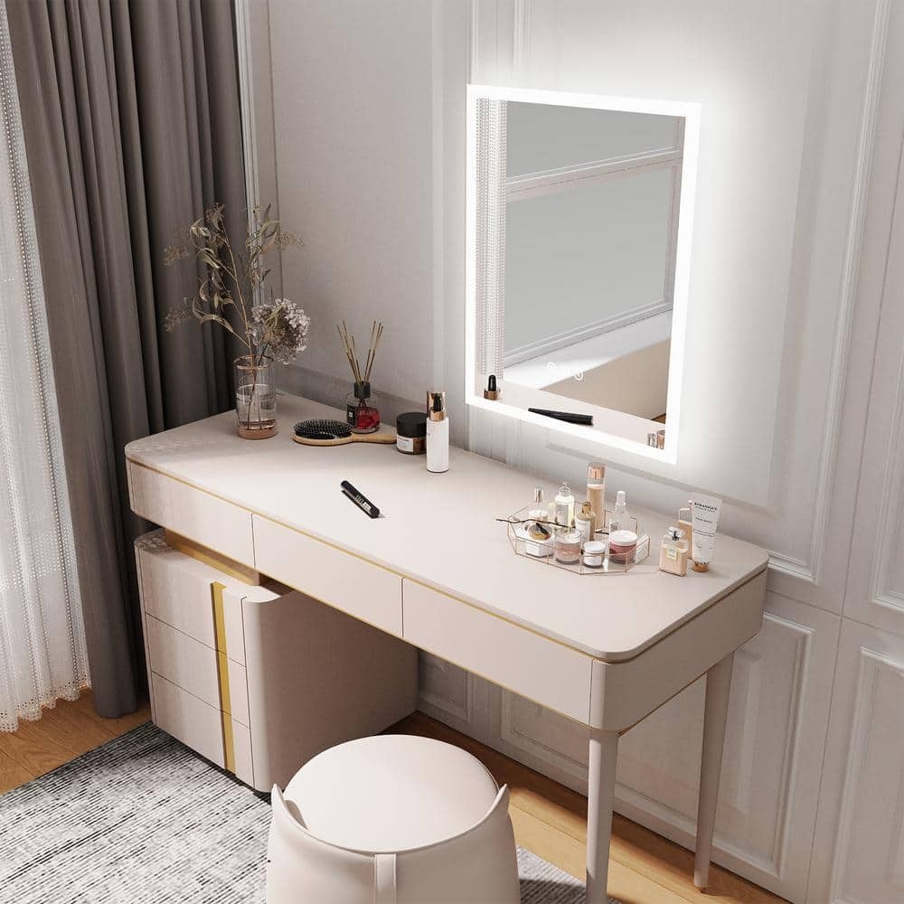 Wisfor 16 W x 20 H Large Rectangular Frameless 3000-6000K Dimmable Mirror