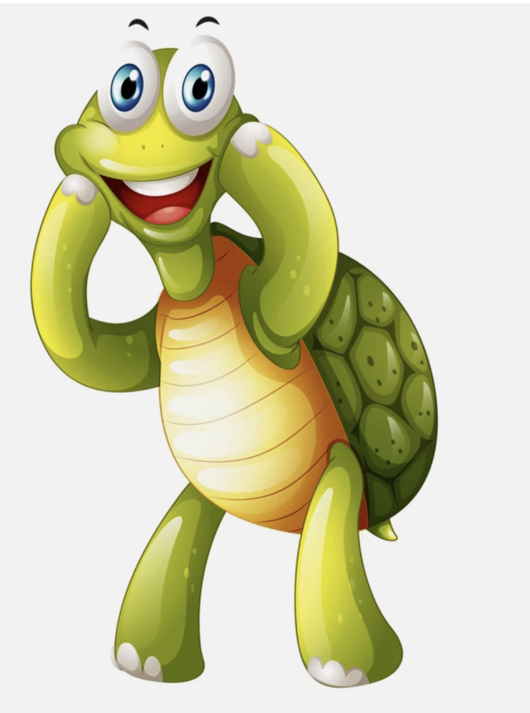 Cute Turtle Sticker Decal XV