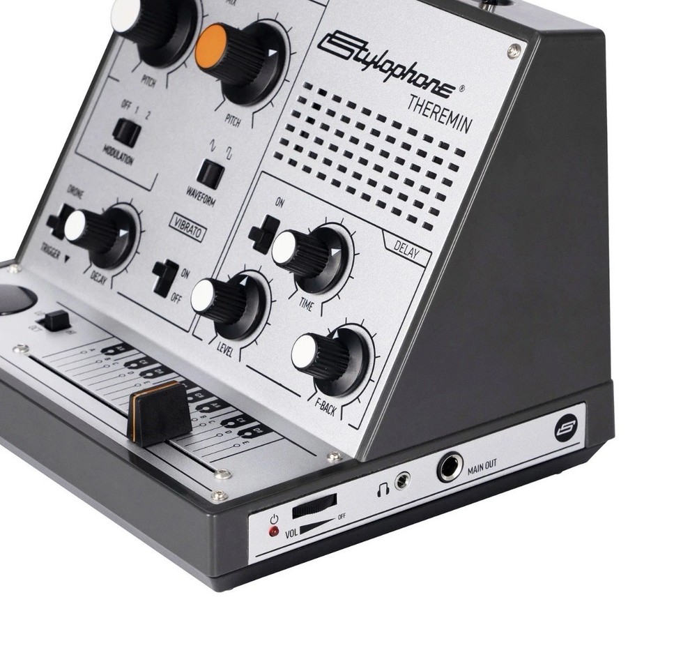 Stylophone Theremin Portable Touch Sensitive Synthesizer