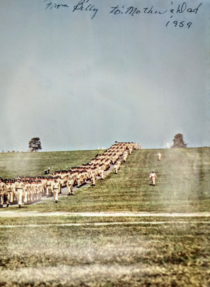 Basic Training Book Army Company B, First Battalion First Training Regiment 1959