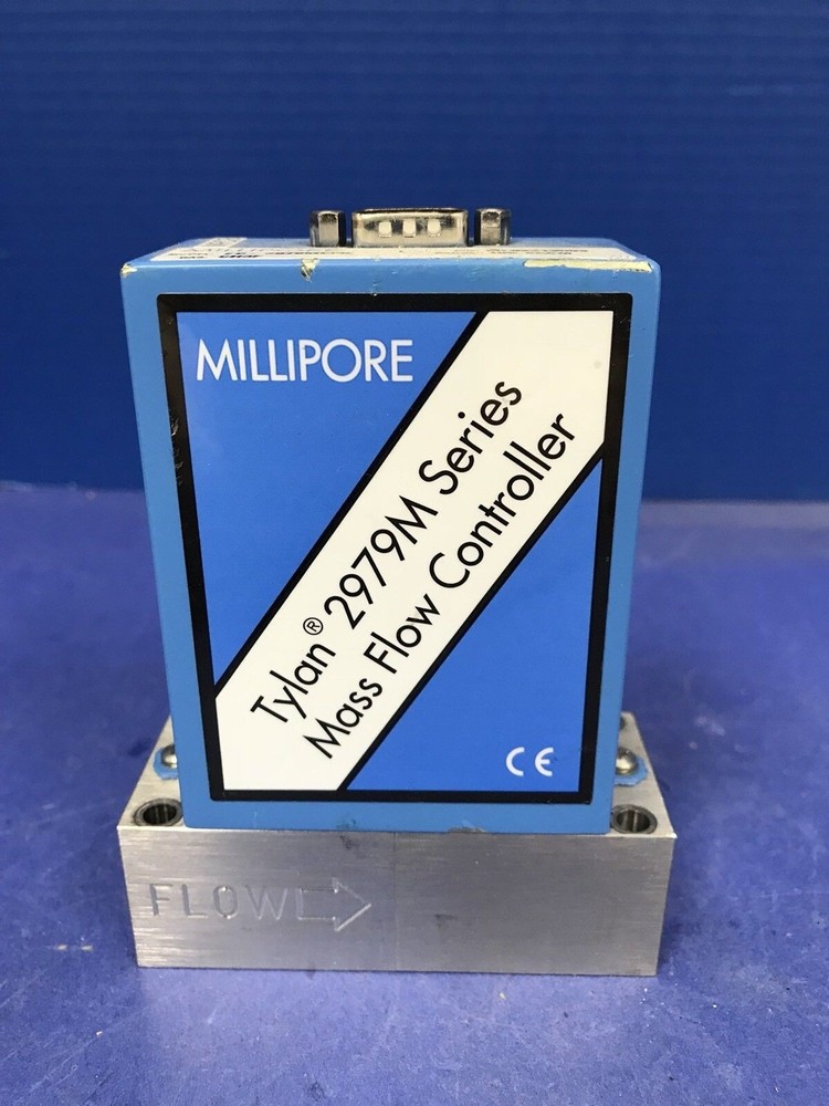 Millipore Tylan 2979M MFC Mass Flow Controller  CH3F, 100 SCCM, Block Mount