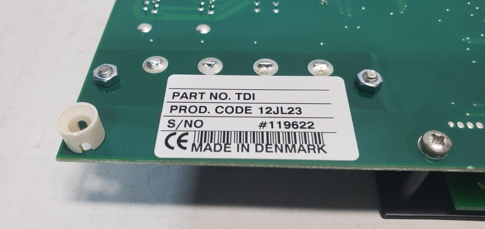 TDI TUCOR Irrigation Controller Panel 258-121-0001-C Decoder Interface 12JL23