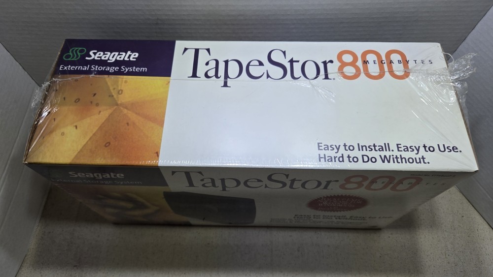 Seagate External Storage System Tapestor 800 Megabytes Model # Stt68oop