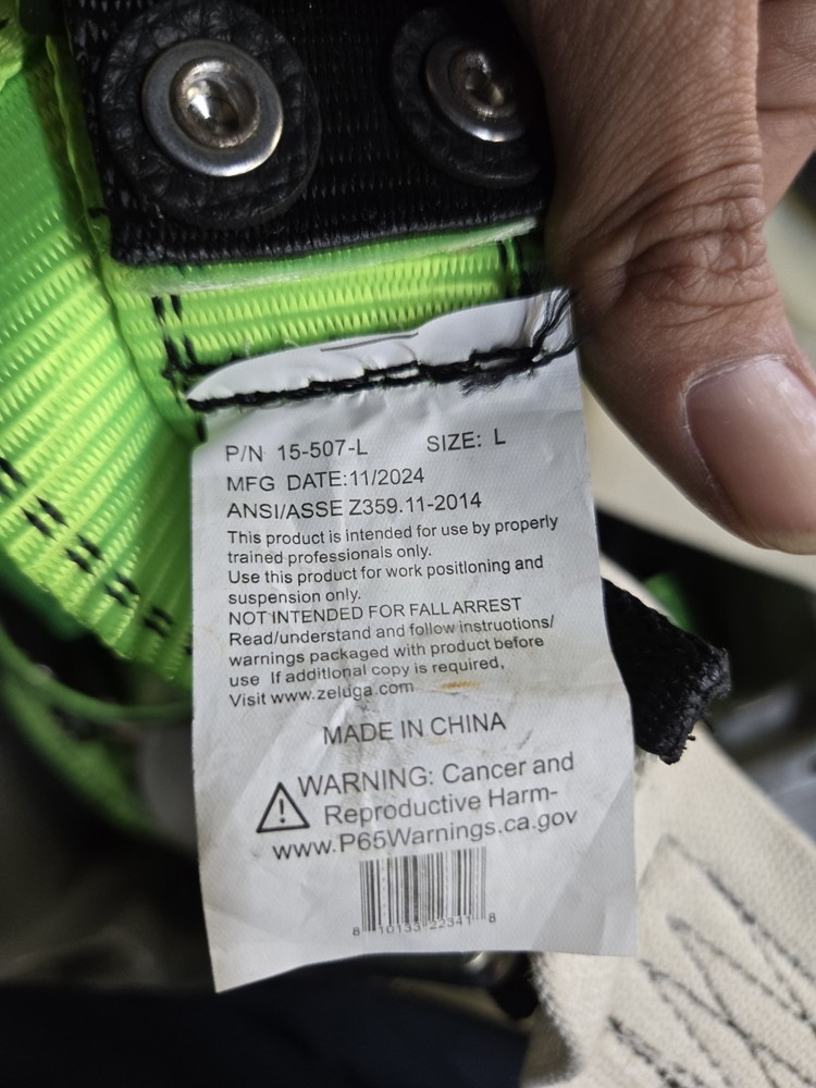 Safety Harness Tree Climber Climbing Lot