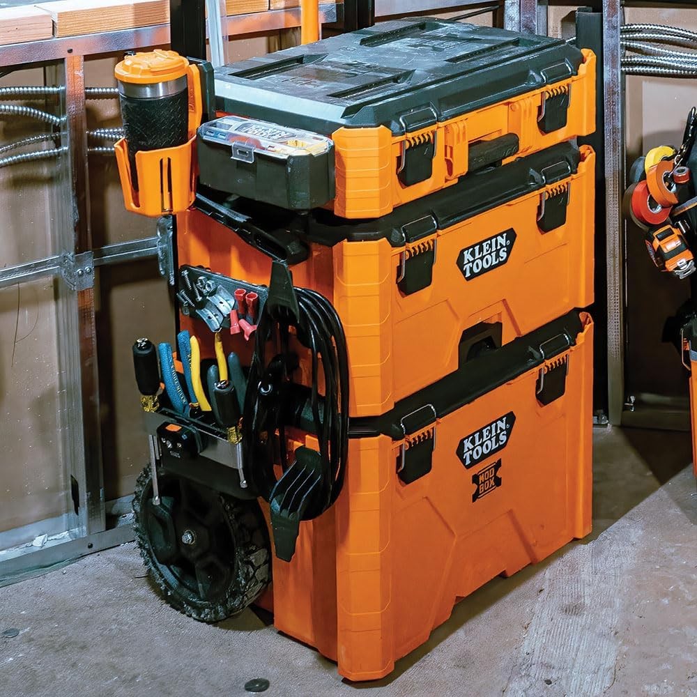 Klein Tools 54816MB MODbox Multi-Hooks, Modular Tool Storage System Dark Gray