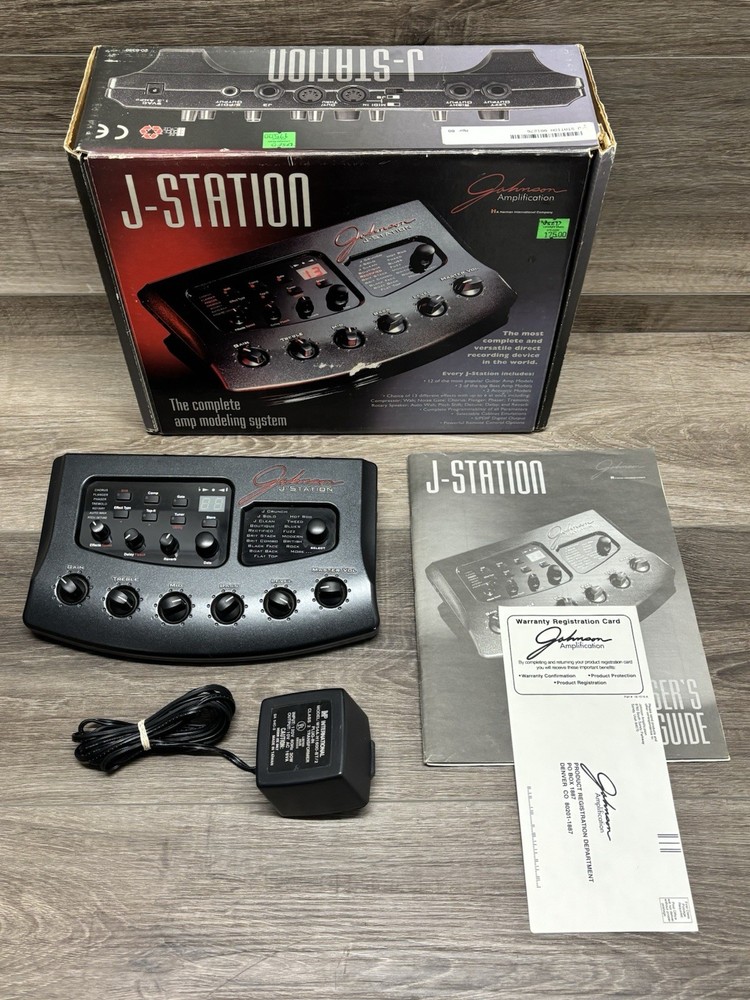 Johnson J-Station Amp Modeling System In Box