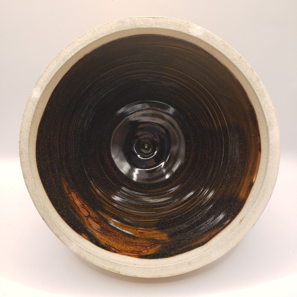 Vintage Ceramic Covered Cheese Dish with Bird Makers Mark