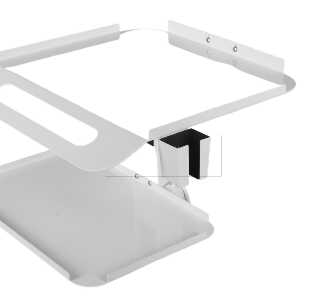 Medical Dental Lab Trolley Cart Intraoral Scanner Mobile Cart Clinic Laptop Rack