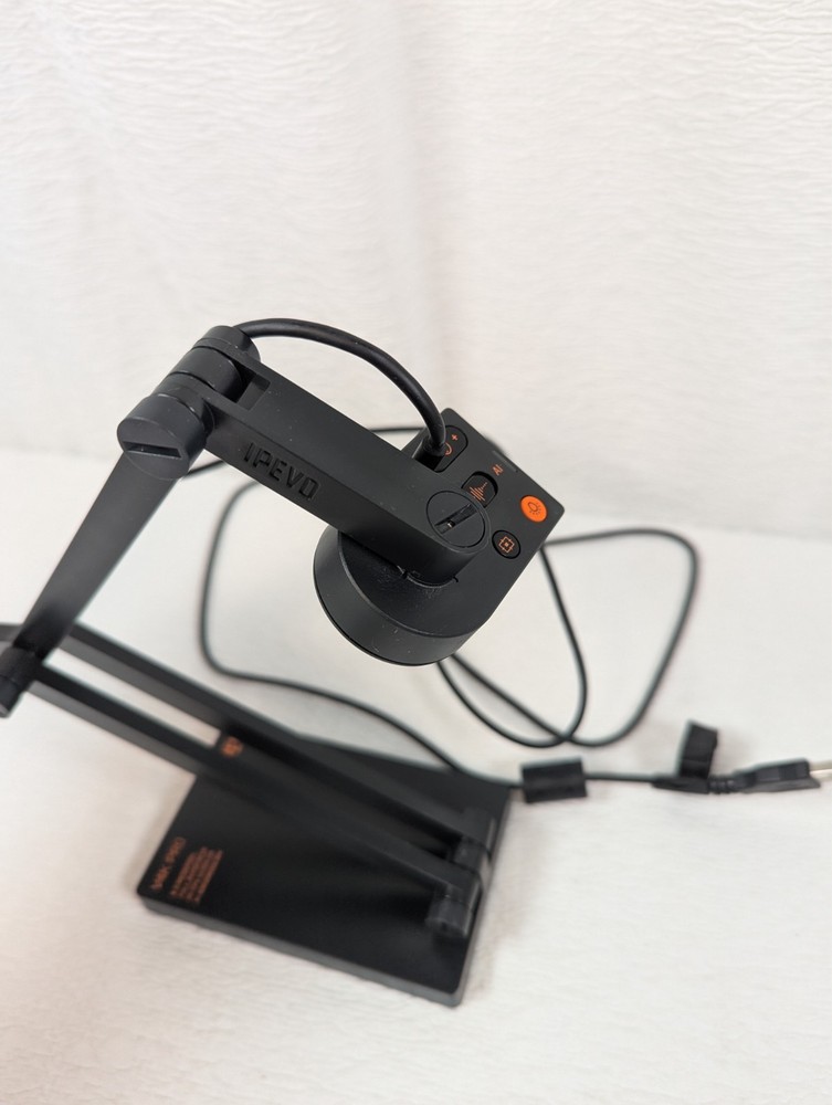 IPEVO - V4K PRO - Ultra HD USB Document Camera AI Enhanced Mic - CDVU-10IP