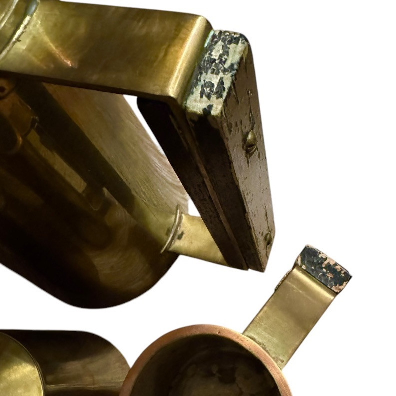 1960’s Mid Century Brass Tea Service