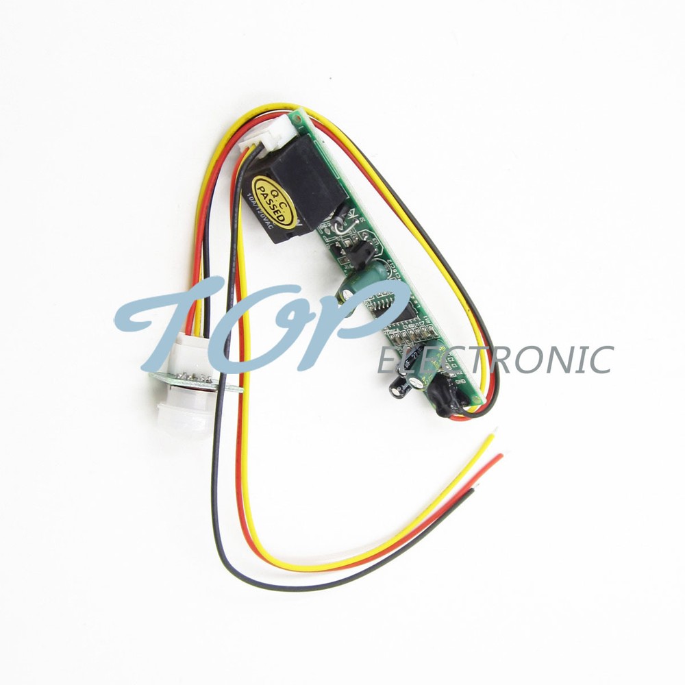 DC 12V 5A IR Pyroelectric Infrared PIR Motion Sensor Detector Module