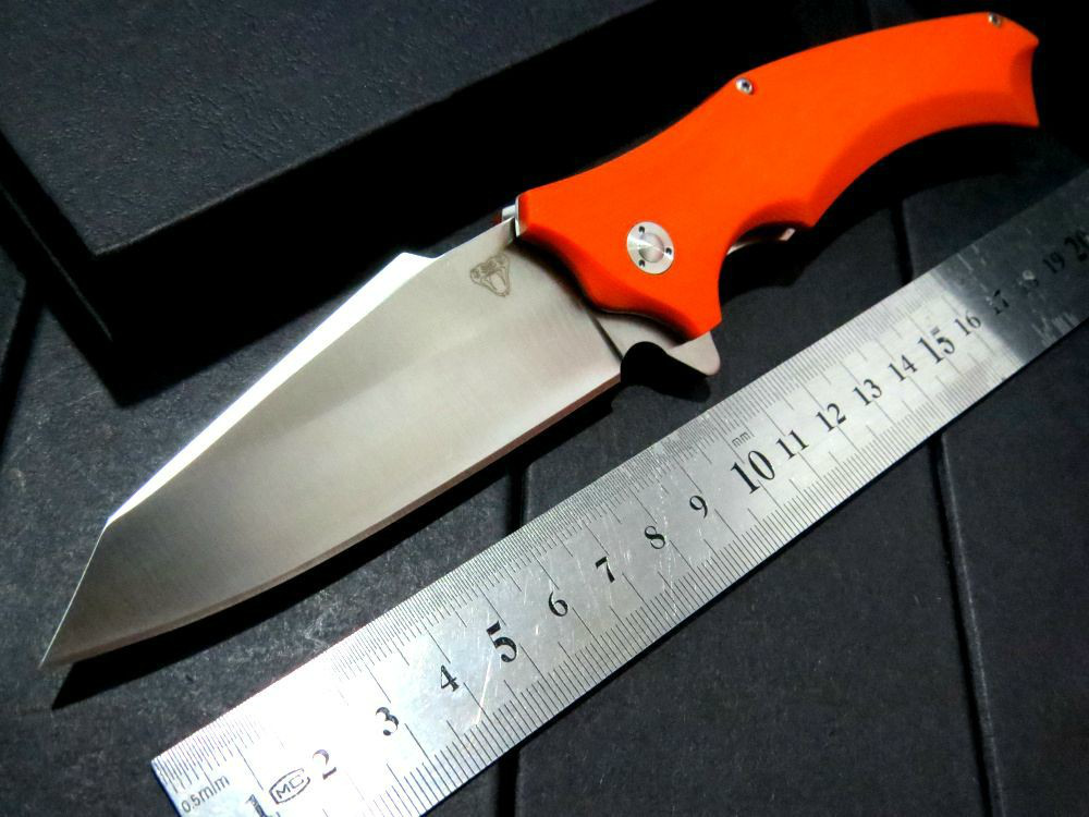 SNAKEHEAD FOLDING KNIFE | AUTHENTIC | 440C | BALL BEARING | G10