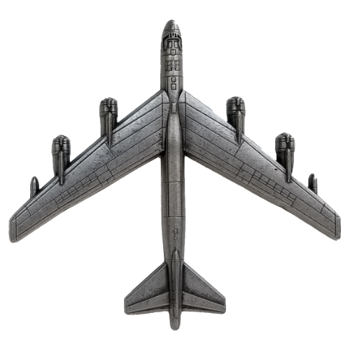 B-52 "The Buff" Stratofortress Bomber Military Aircraft Shaped Challenge Coin