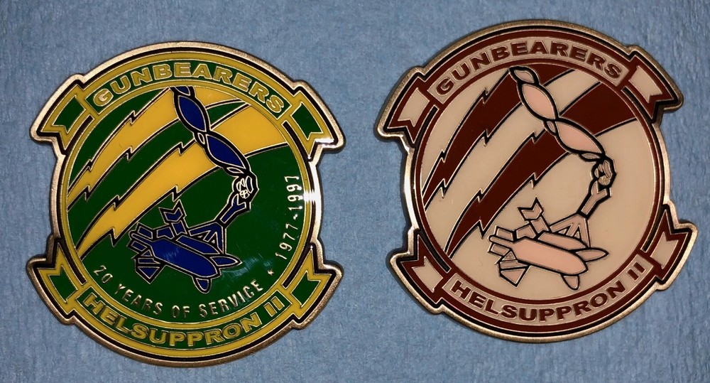 HC11 Gunbearers Commemorative Navy Challenge Coin