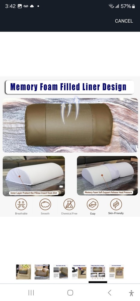 Amazecov Headrest Pillow