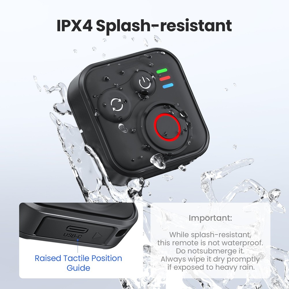 New Remote Controller for DJI Osmo 360 /for Action 6/5 Pro/4 Action Camera