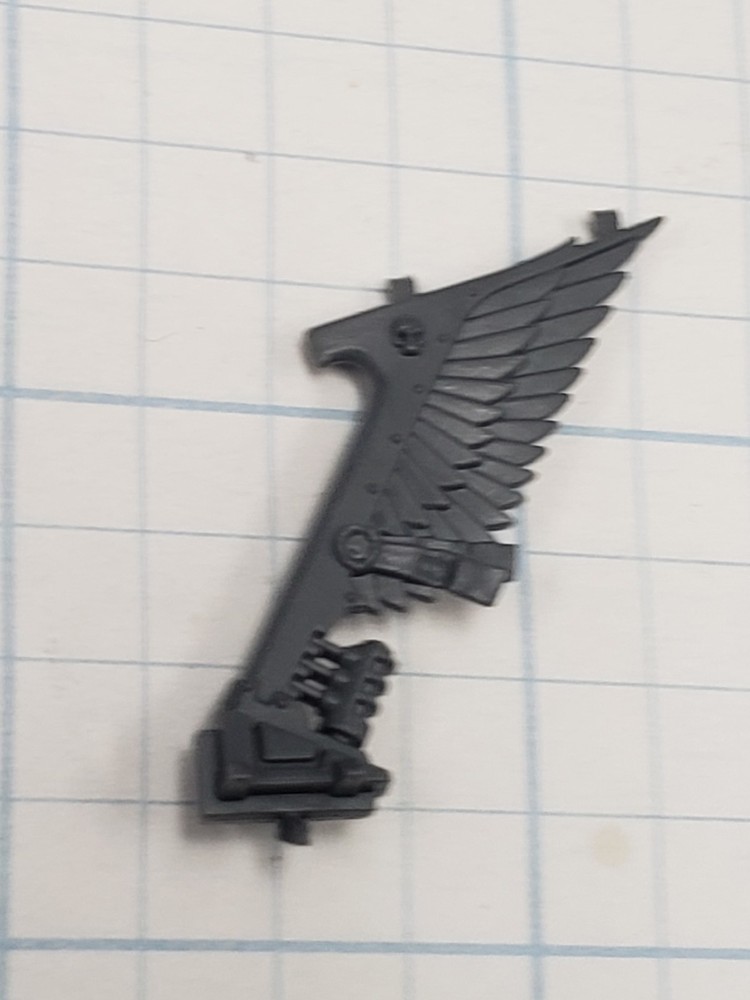Warhammer 40k Dark Angels Bits Ravenwing Command Squad Huntmaster Bike Wing #21